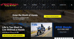 Desktop Screenshot of mandehonda.com